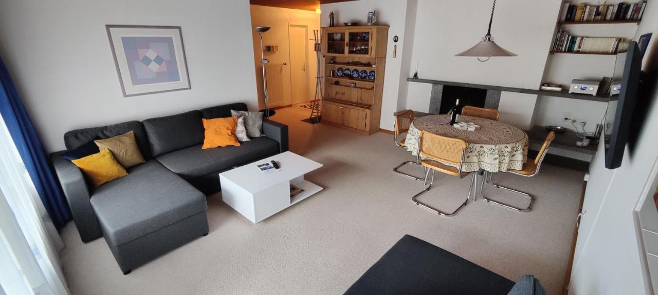 Gemuetliches Appartement Fuer Erholung Und Sport Klosters Luaran gambar